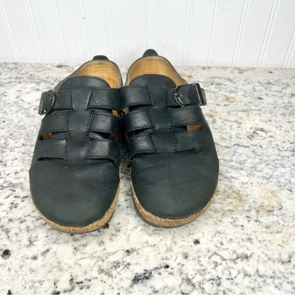 Haflinger Leather Clogs Size 6
